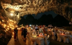 dinner in the cave