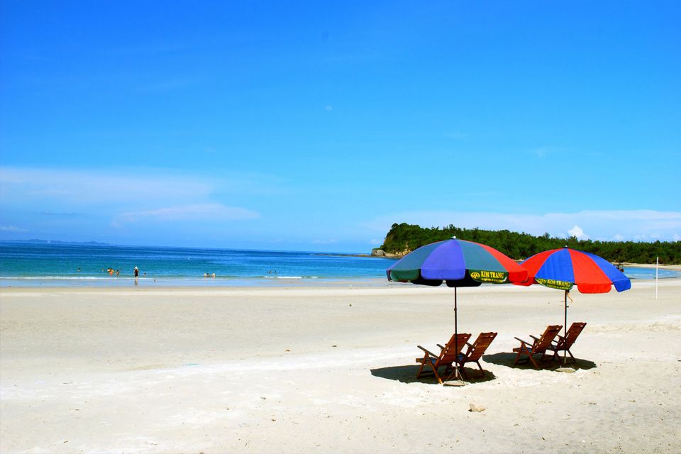 Minh Chau Beach , halong bay cruise