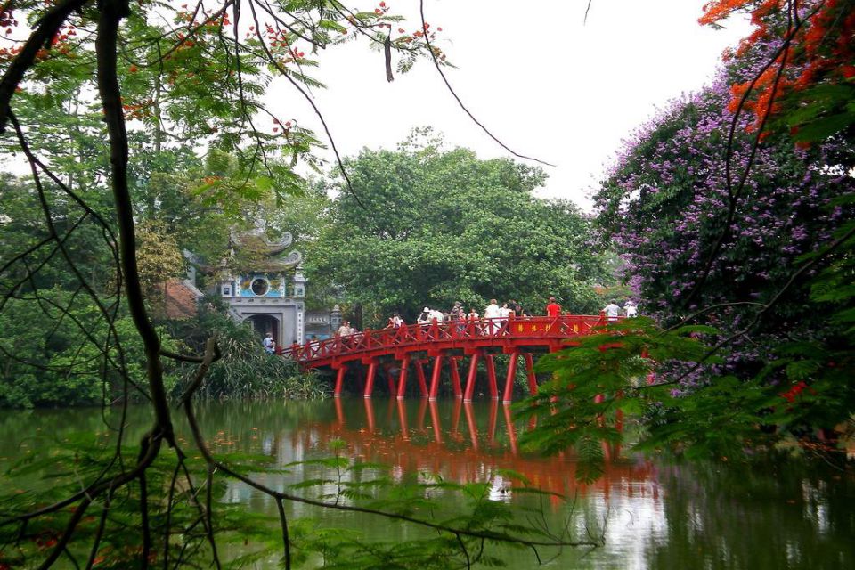 The Huc Bridge - Hoan Kiem Lake
