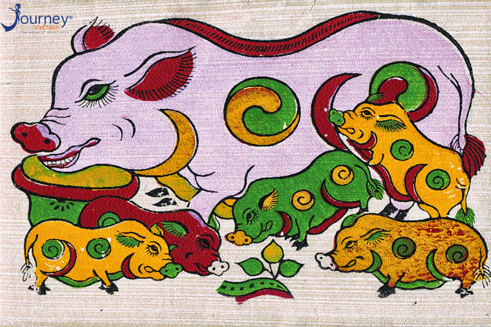 Dong Ho Folk Painting – The Vietnamese Ancient Art Form Of Woodcut