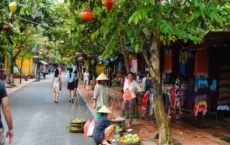 street in hoi an vietnam